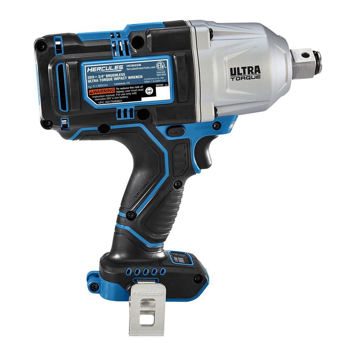 20V Brushless Cordless 3/4 in. Ultra Torque Impact Wrench with Friction Ring Q24006