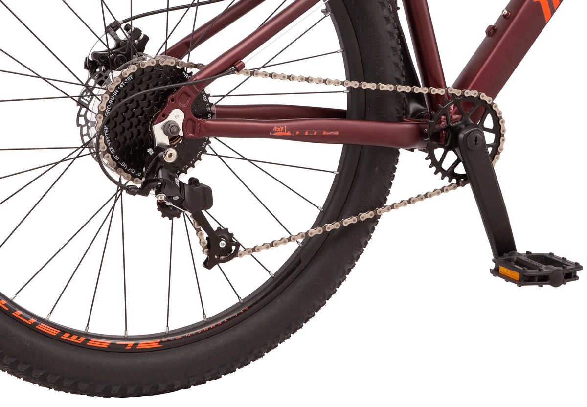 27.5 7 Speeds Maroon Mountain Bike T519