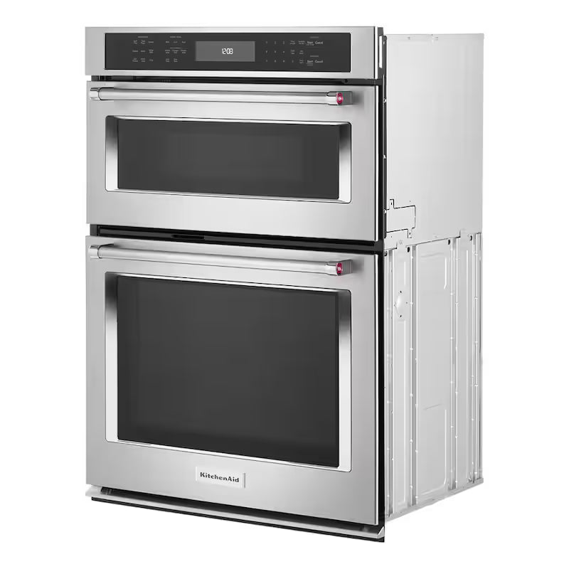 Electric Wall Oven with Built-In Microwave in Stainless Steel C762