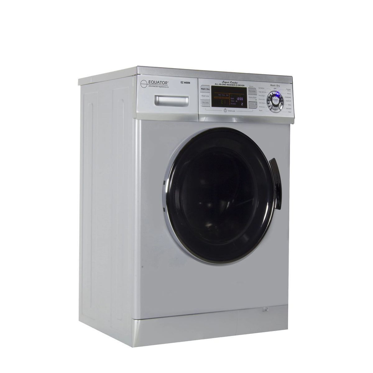 24 Inch Silver Washer Dryer Combo C31543