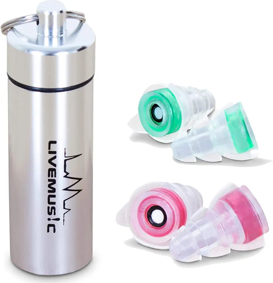 Reusable Silicone Ear Plugs 2 Pairs M434