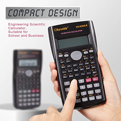 10 Pieces Scientific Calculator Large Display D643