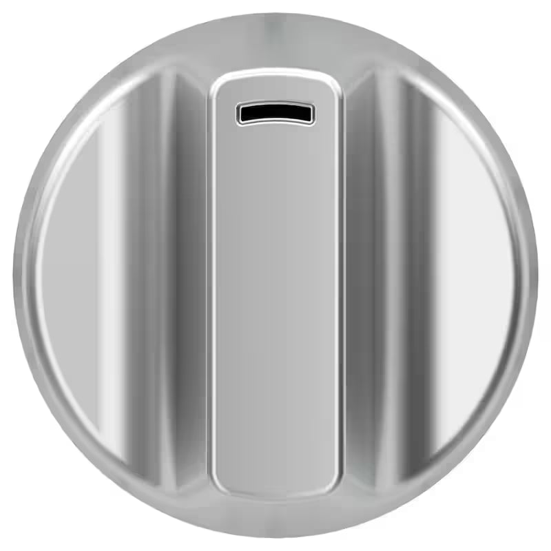 Brushed Stainless Wall Oven Handle and Knob Kit W7208