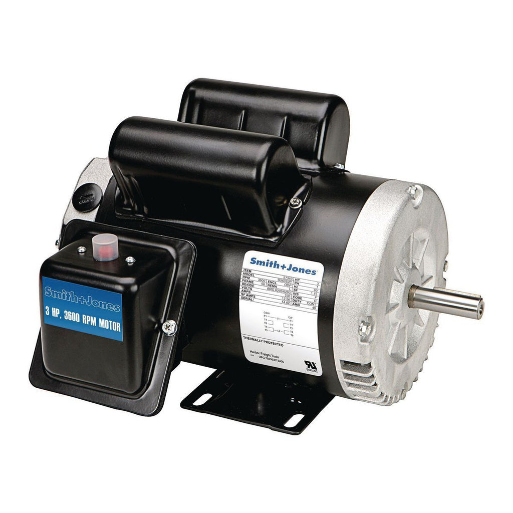3 HP Compressor Duty Motor T10851