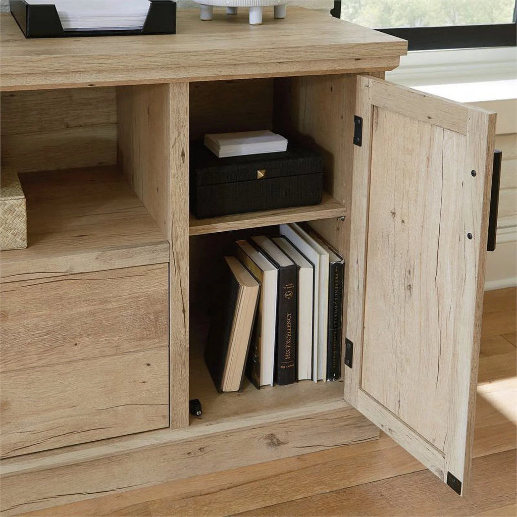2-Piece L-Shaped Desk & Filing Cabinet Set F27536