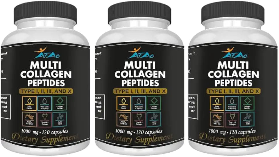 Collagen Peptides Supplement 360 Capsules 3 Pack D831