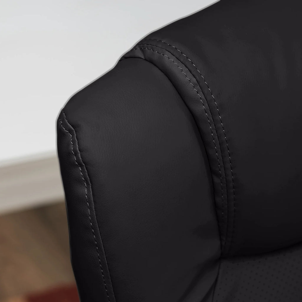 Black Bonded Leather Executive Chair X50326