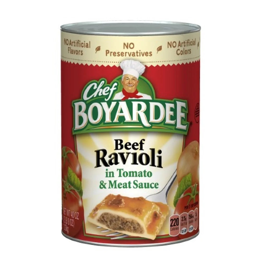 Beef Ravioli in Tomato & Meat Sauce U715645