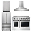 48 Dual Fuel Range, Range Hood, Refrigerator, Dishwasher G45144