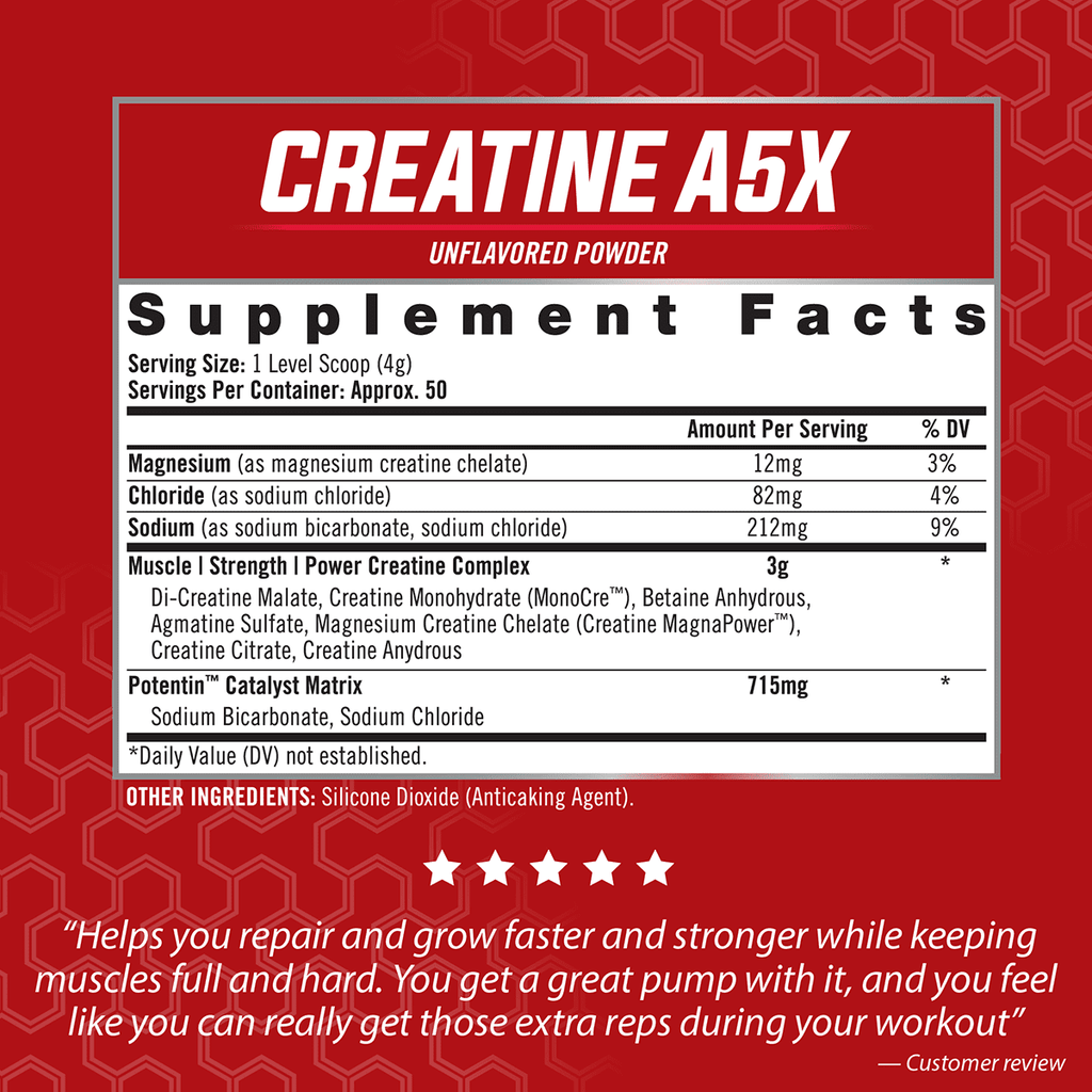 Creatine 7.05 ounces 50 Servings B6760