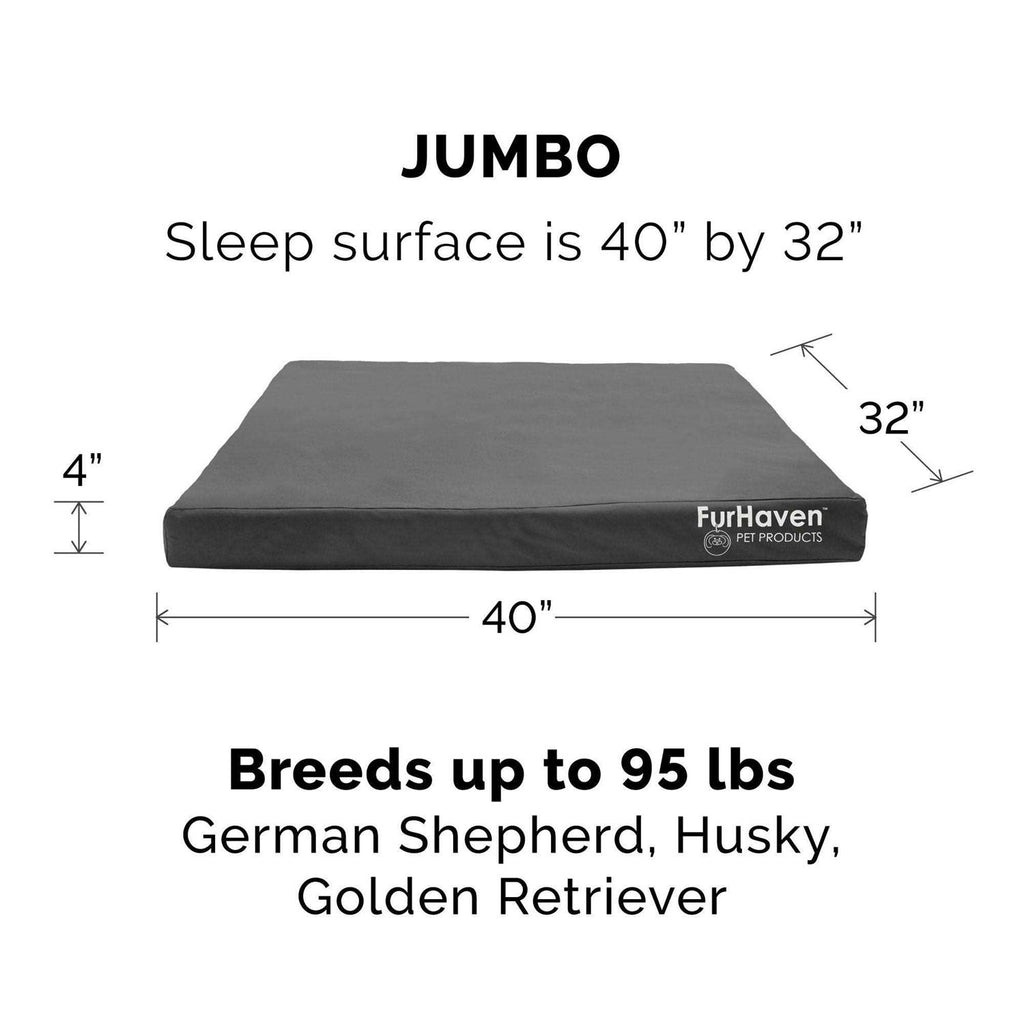 Oxford Indoor/Outdoor Orthopedic Pet Bed U830574
