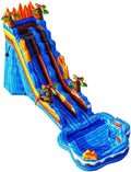 19' Inflatable Water Slide with Detachable Pool F1074