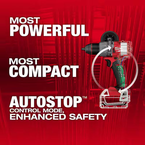 18-Volt Lithium-Ion Brushless Cordless Hammer Drill with Screw Driver Bit Set U209579