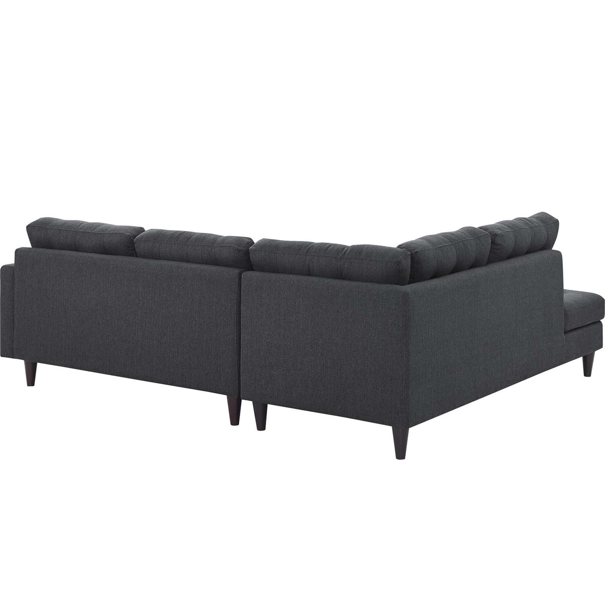 Grey Fabric Sectional Sofa K593655