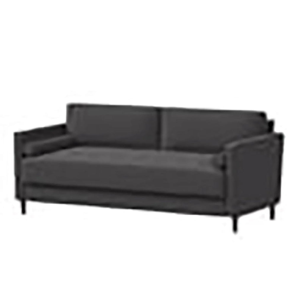 Mid-Century Fabric Upholstered Sofa in Gray A751