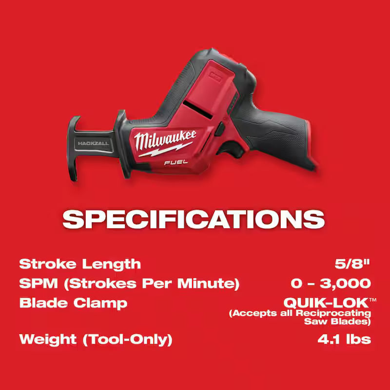 12V Lithium-Ion Brushless Cordless Reciprocating Saw Kit U729800