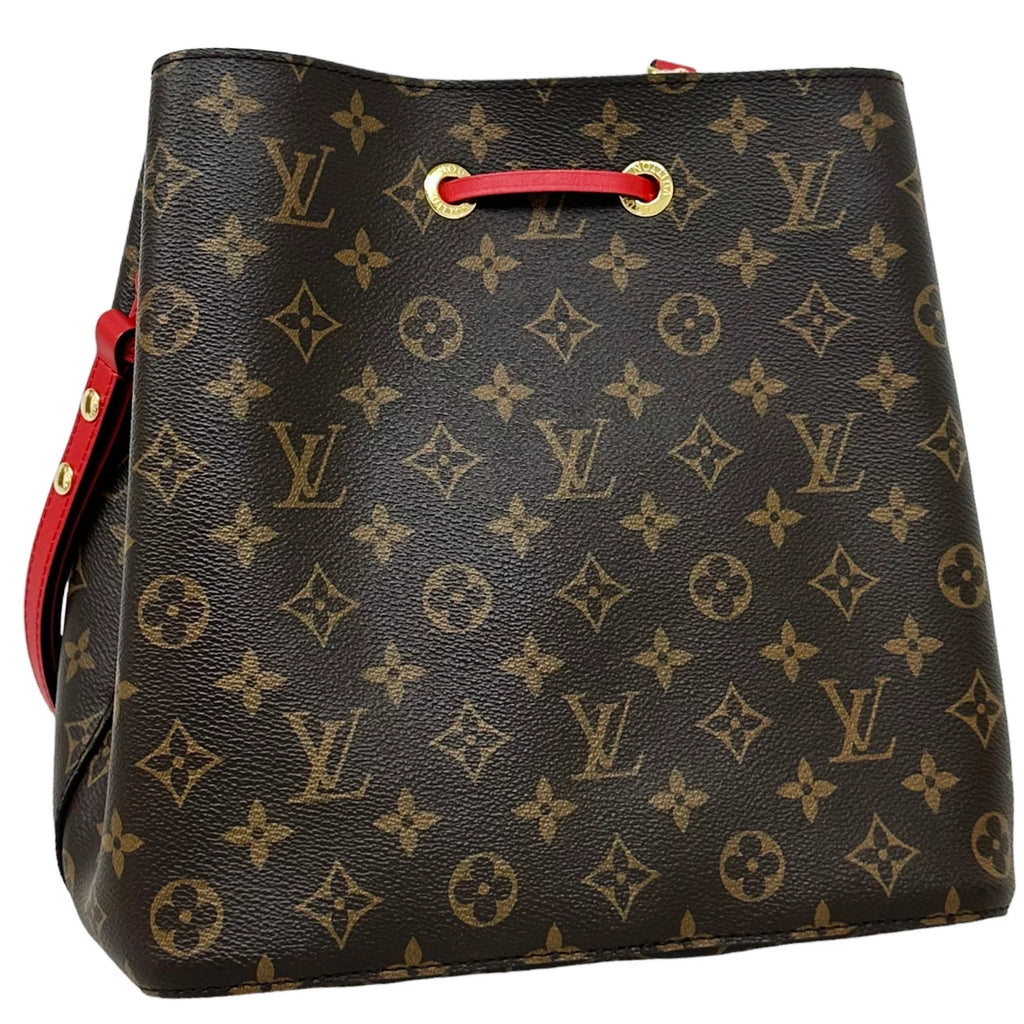 Brown Monogram Bucket Bag Z431