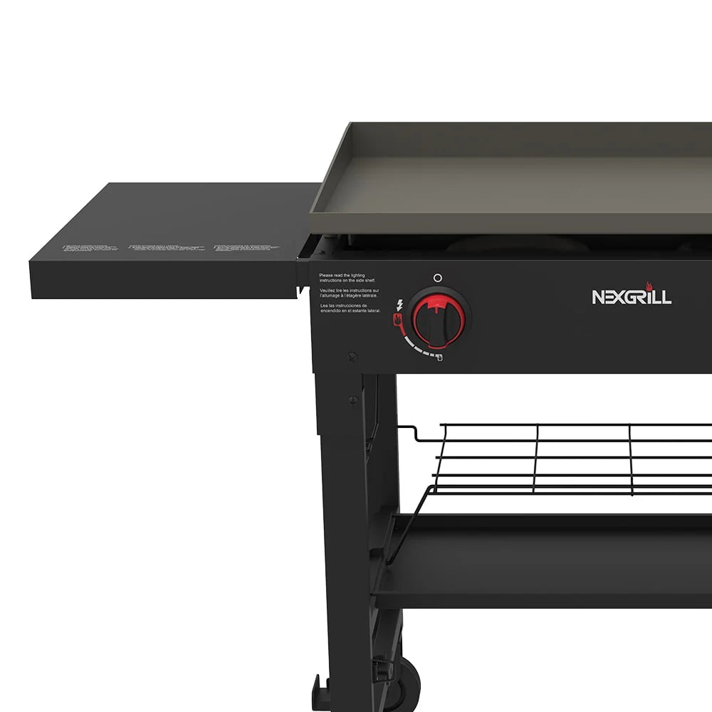 3-Burner Propane Gas Griddle with Side Tables W46225