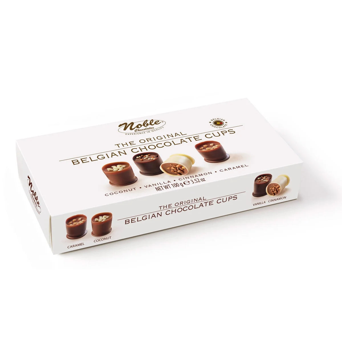 Chocolate Cups Coconut Vanilla Cinnamon Soft Caramel 3.52oz S91114