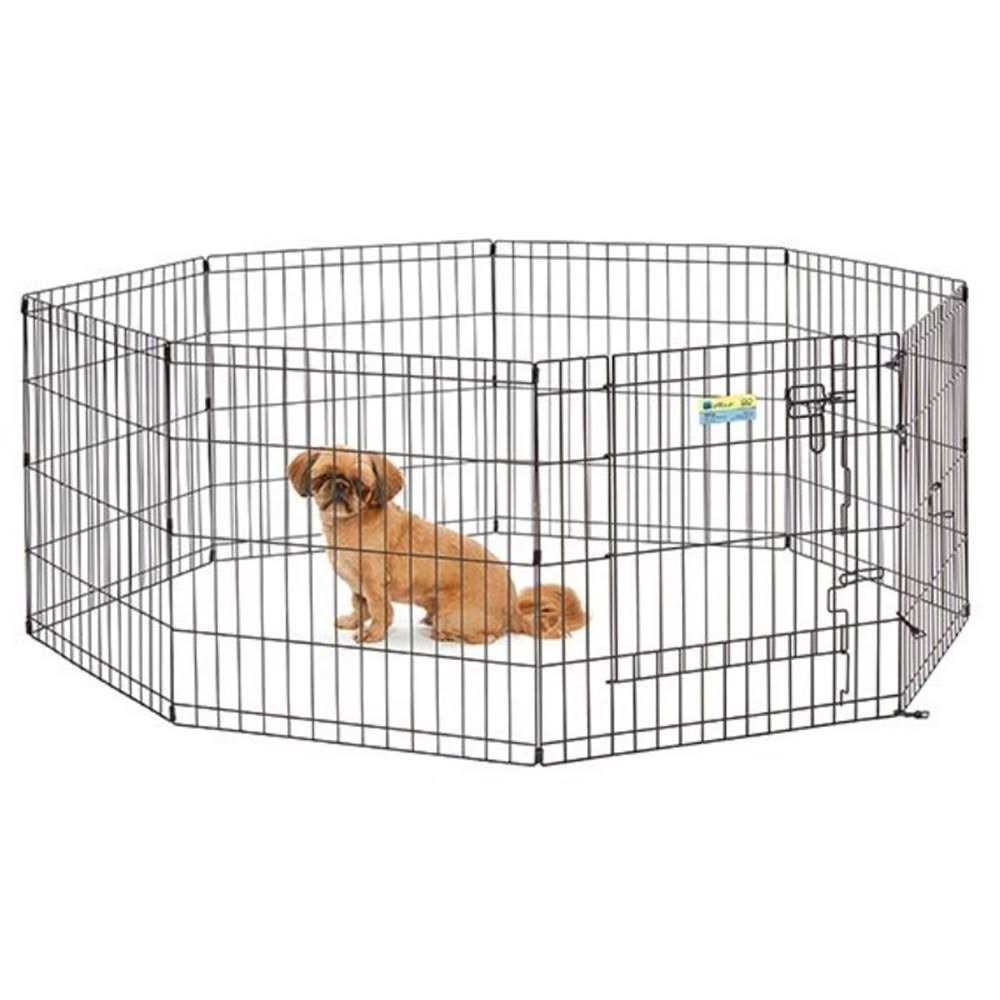 Contour Exercise Pen with Door for Dogs O8411