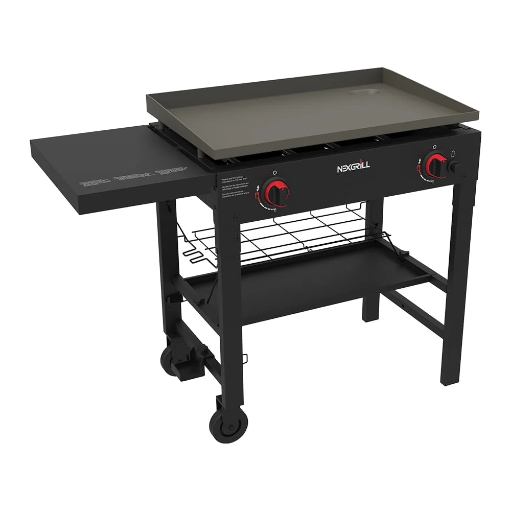 3-Burner Propane Gas Griddle with Side Tables W46225