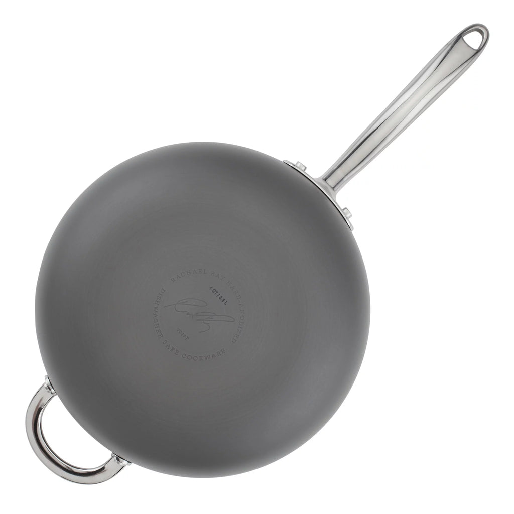 Hard Anodized Non-Stick Saucepan with Lid, 4 Quart K35234
