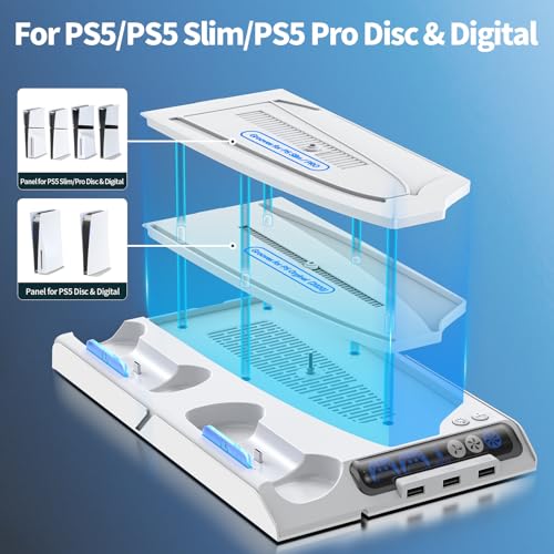 PS5 Cooling Station with Dual Charger Station O7650