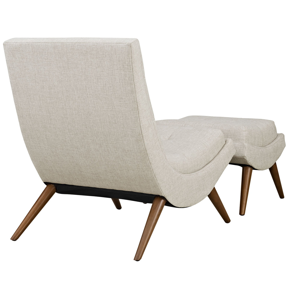 Upholstered Fabric Lounge Chair Set H913