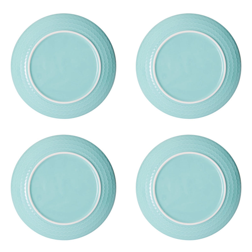 Teal Stoneware 16-Piece Dinnerware Set V98071