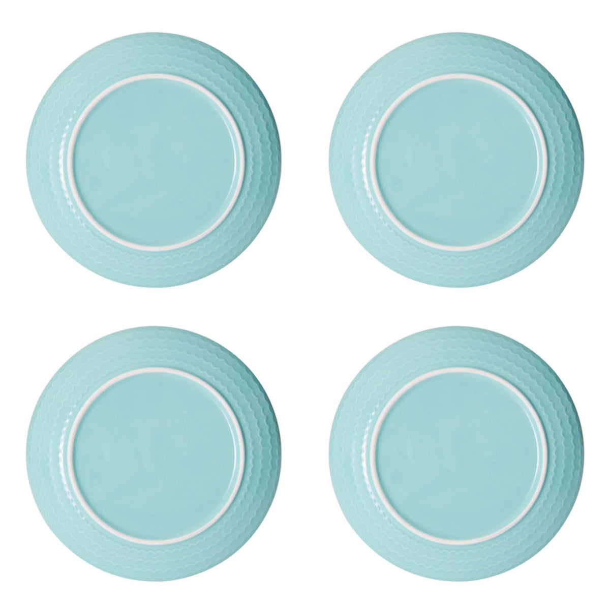 Teal Stoneware 16-Piece Dinnerware Set V98071