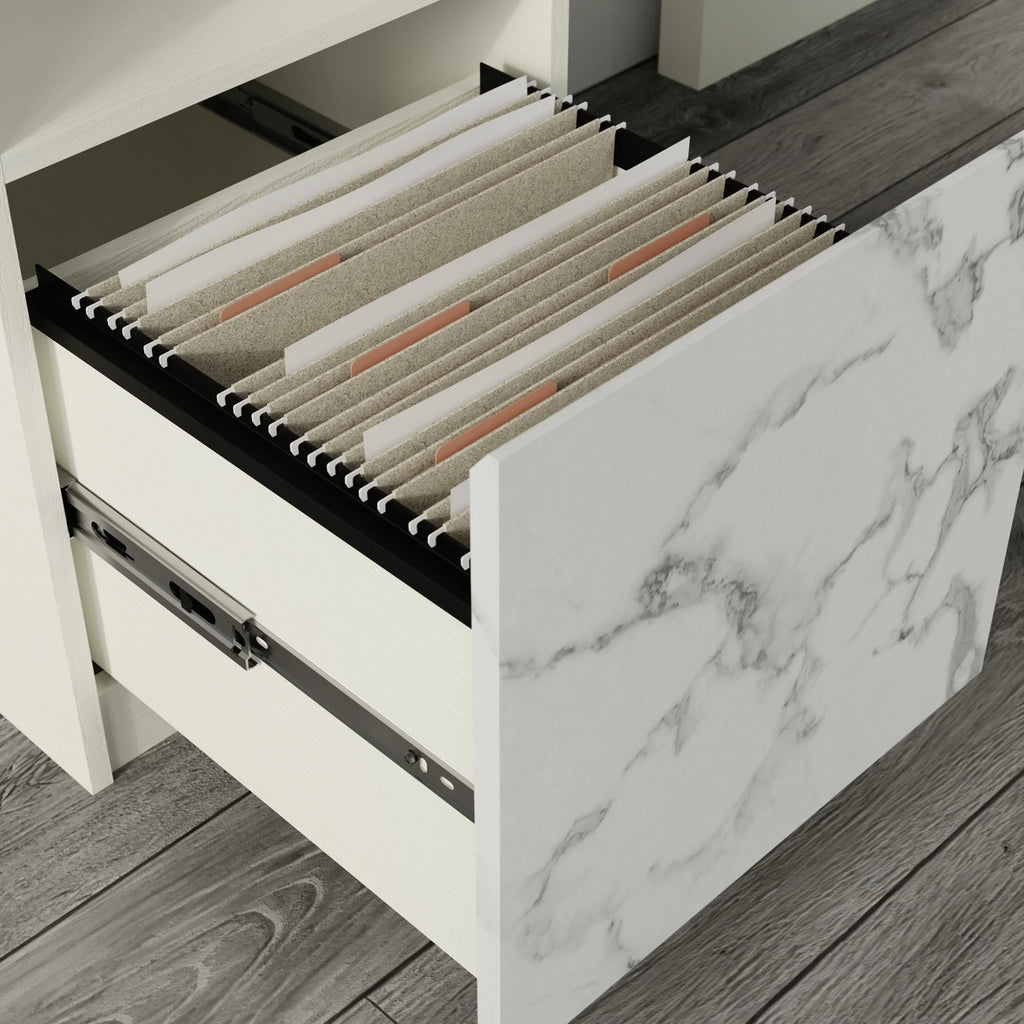 Engineered Wood L-Desk T775303