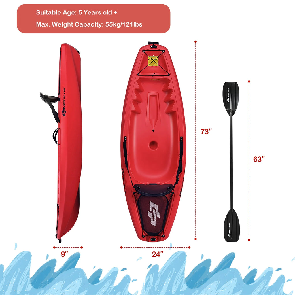6ft Kids Kayak with Paddle B656