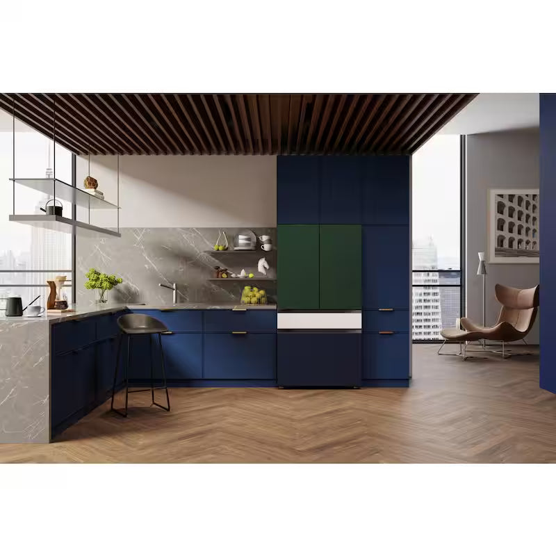 Navy Steel Bottom Panel for 4-Door French Door Refrigerator C4849