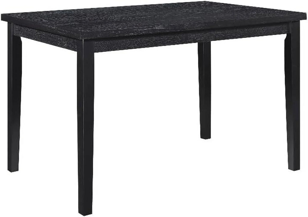 Black Wood Dining Table L30558