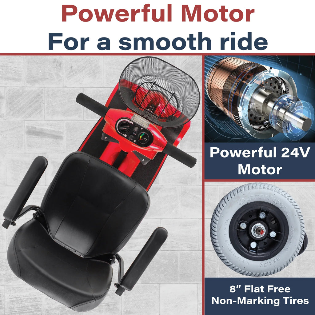 4 Wheel Folding Mobility Scooter W52429