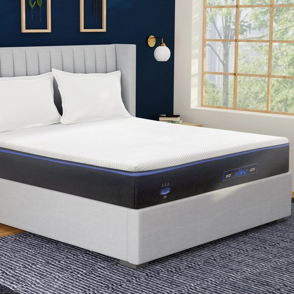 Queen Cooling Gel Memory Foam Mattress W514086