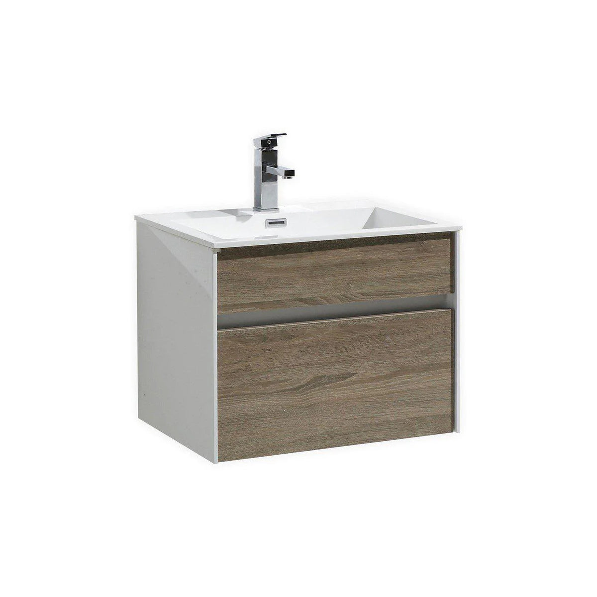 24 in. Havana Oak Wall Mount Bathroom Vanity R670