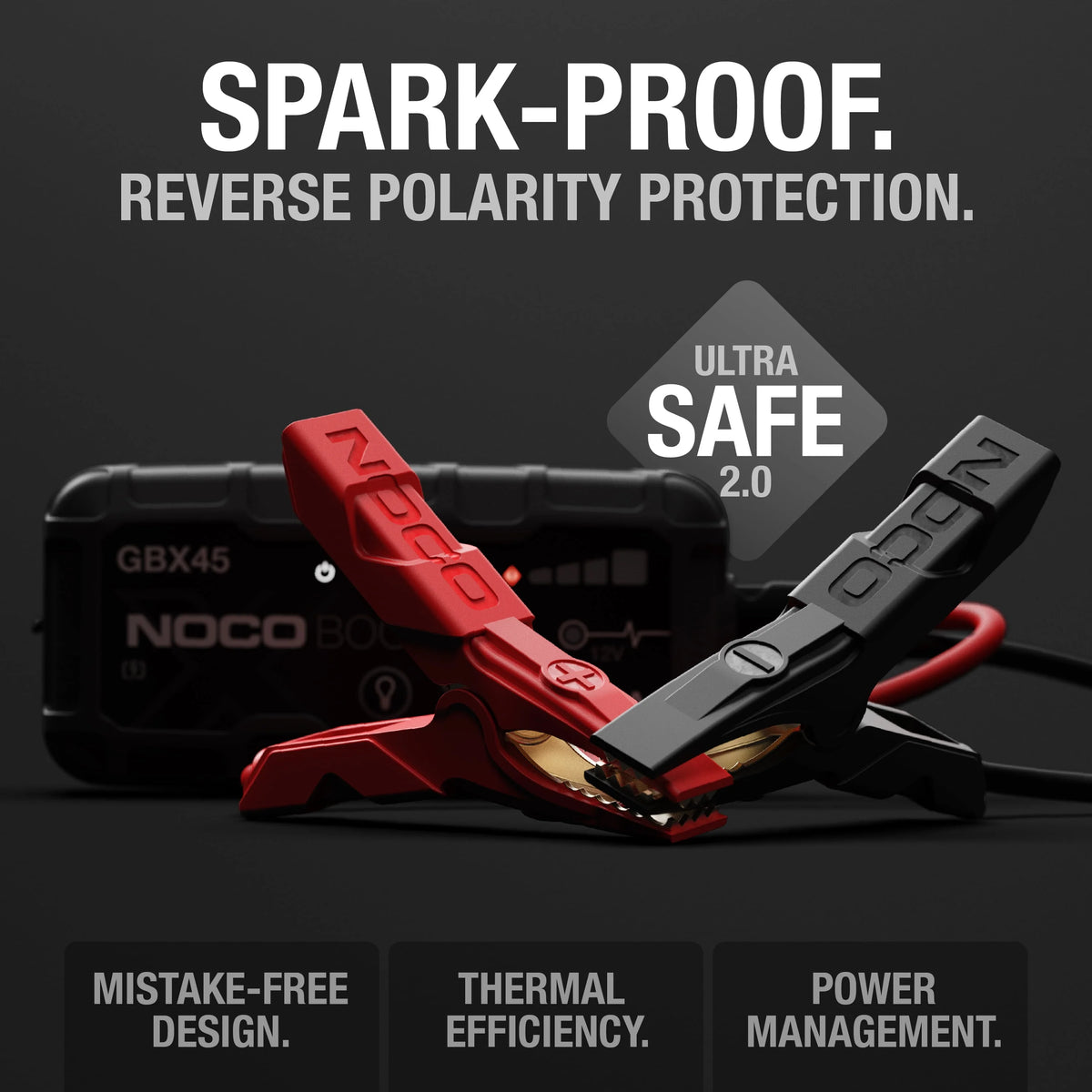 1250A 12V Portable Lithium Jump Starter B58061
