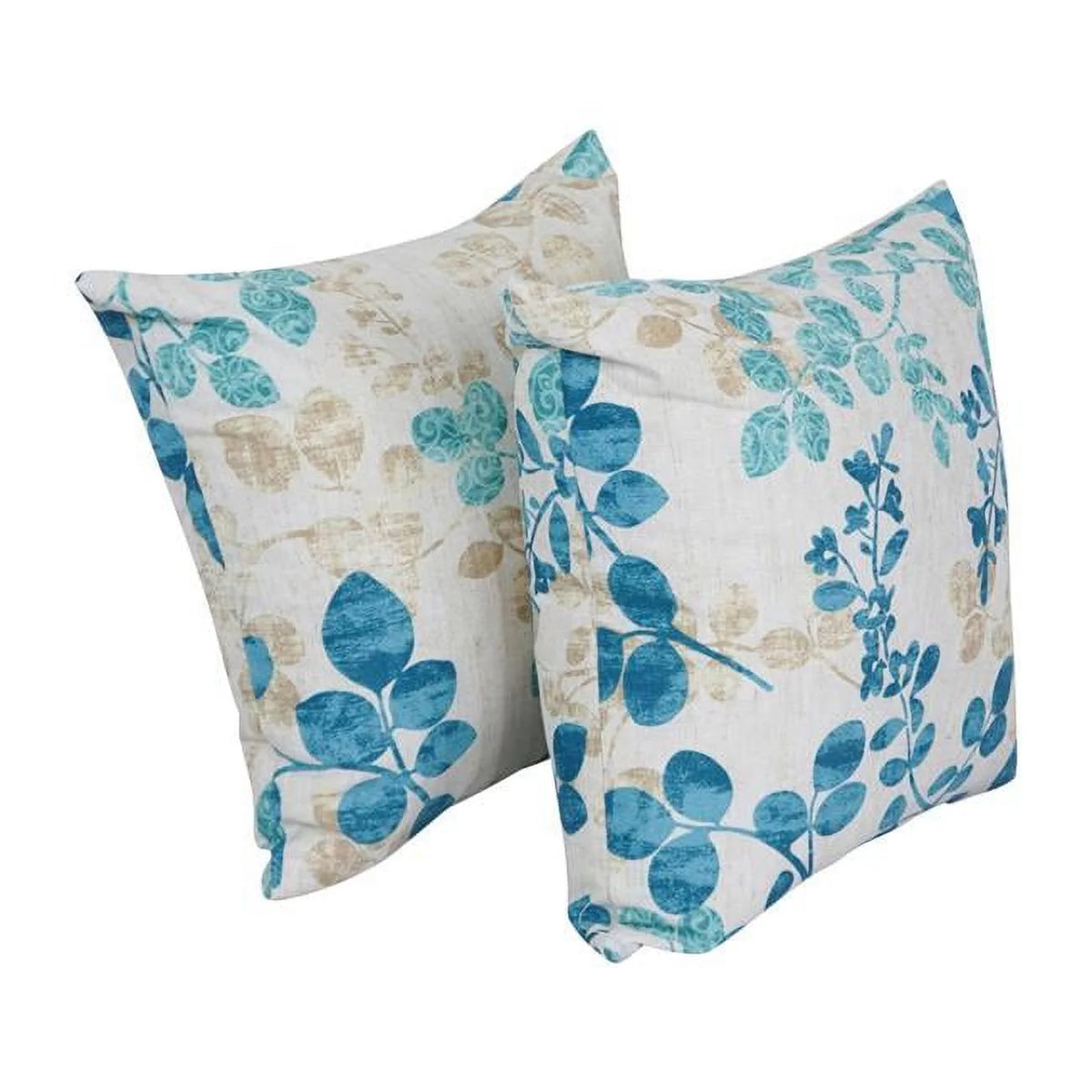 Square Polyester Outdoor Throw Pillows, Set of 2 C921494