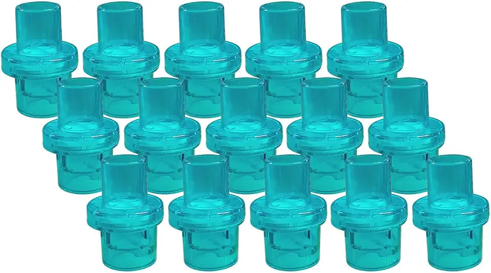 100 Pcs Green CPR Training Valve K4704