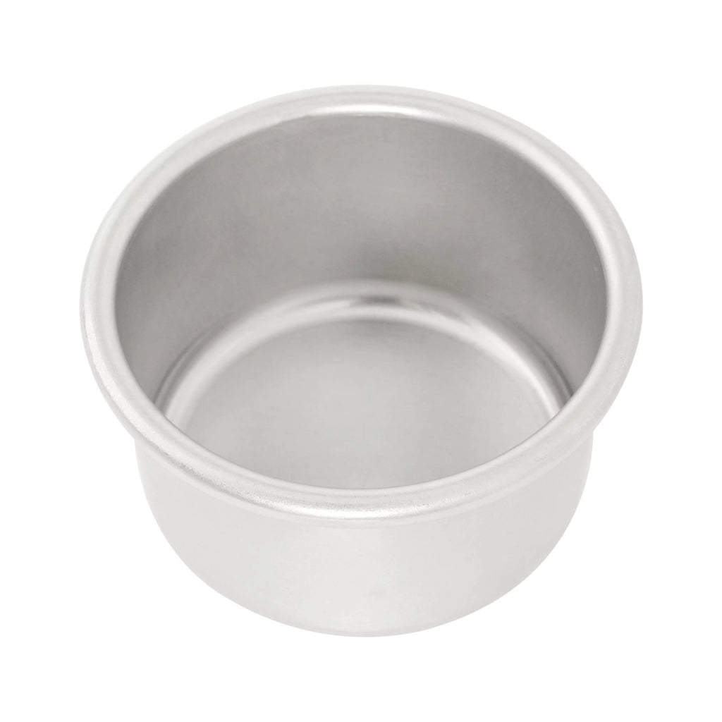 4pc Natural Aluminum Round Cake Pan Set Y68181