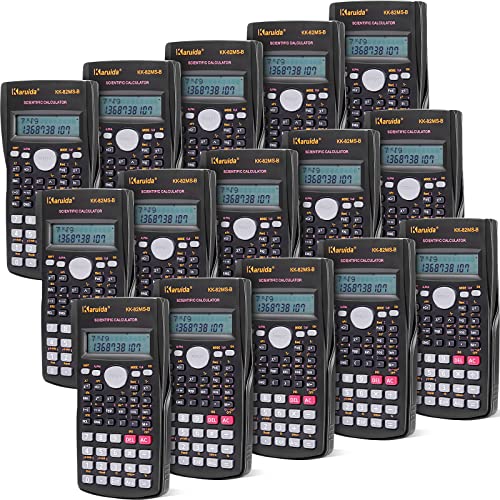 10 Pieces Scientific Calculator Large Display D643
