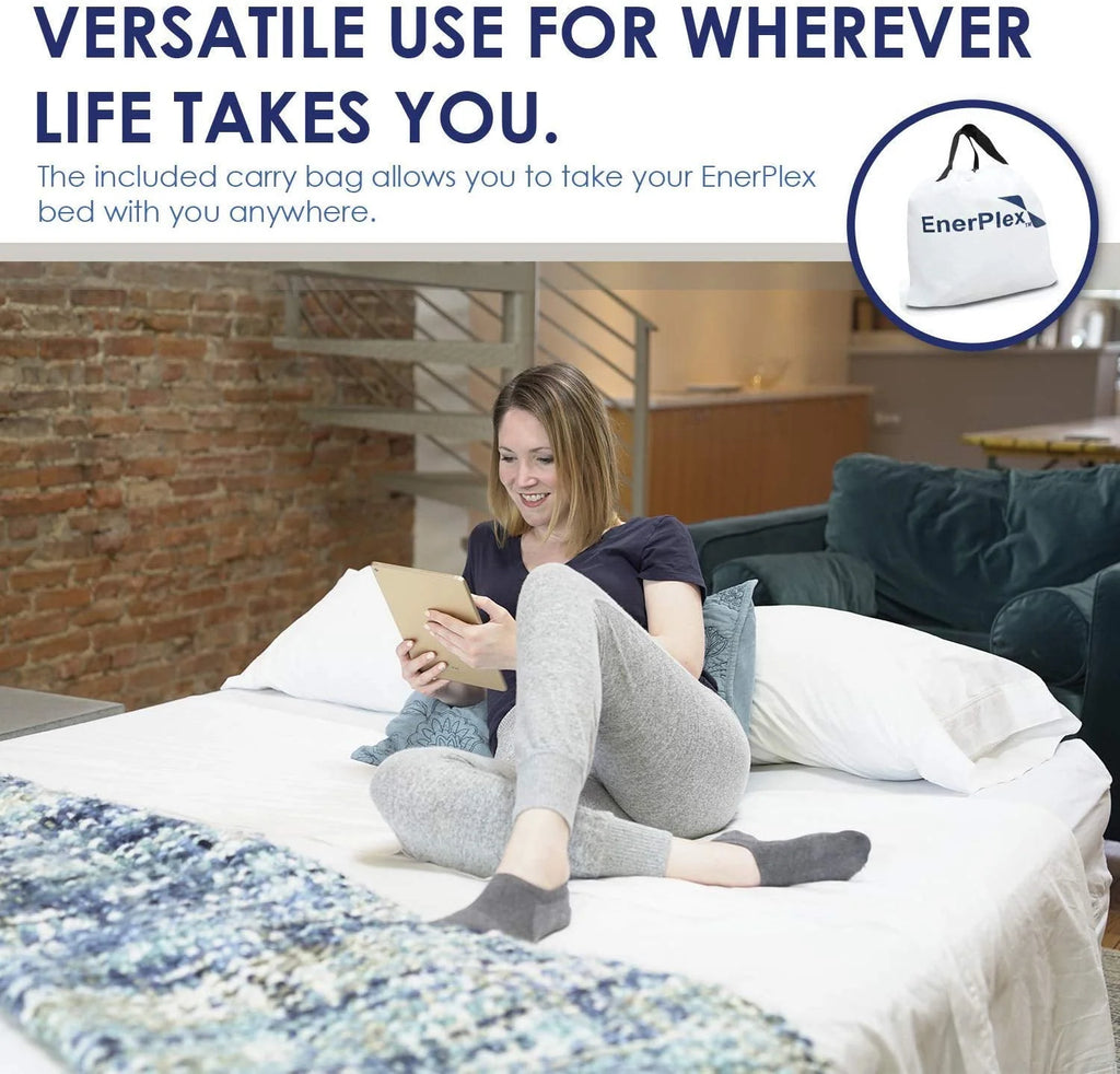 16 Inch Queen Air Mattress with Built in Pump J22047