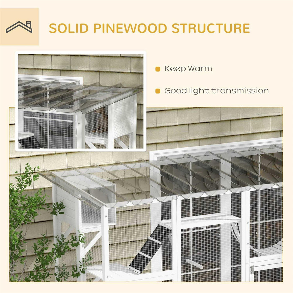Wooden Outdoor Cat House U57978
