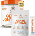 Hydrate Stick Pack Powder Drink Mix & Lion's Mane Supplement Capsules V8560