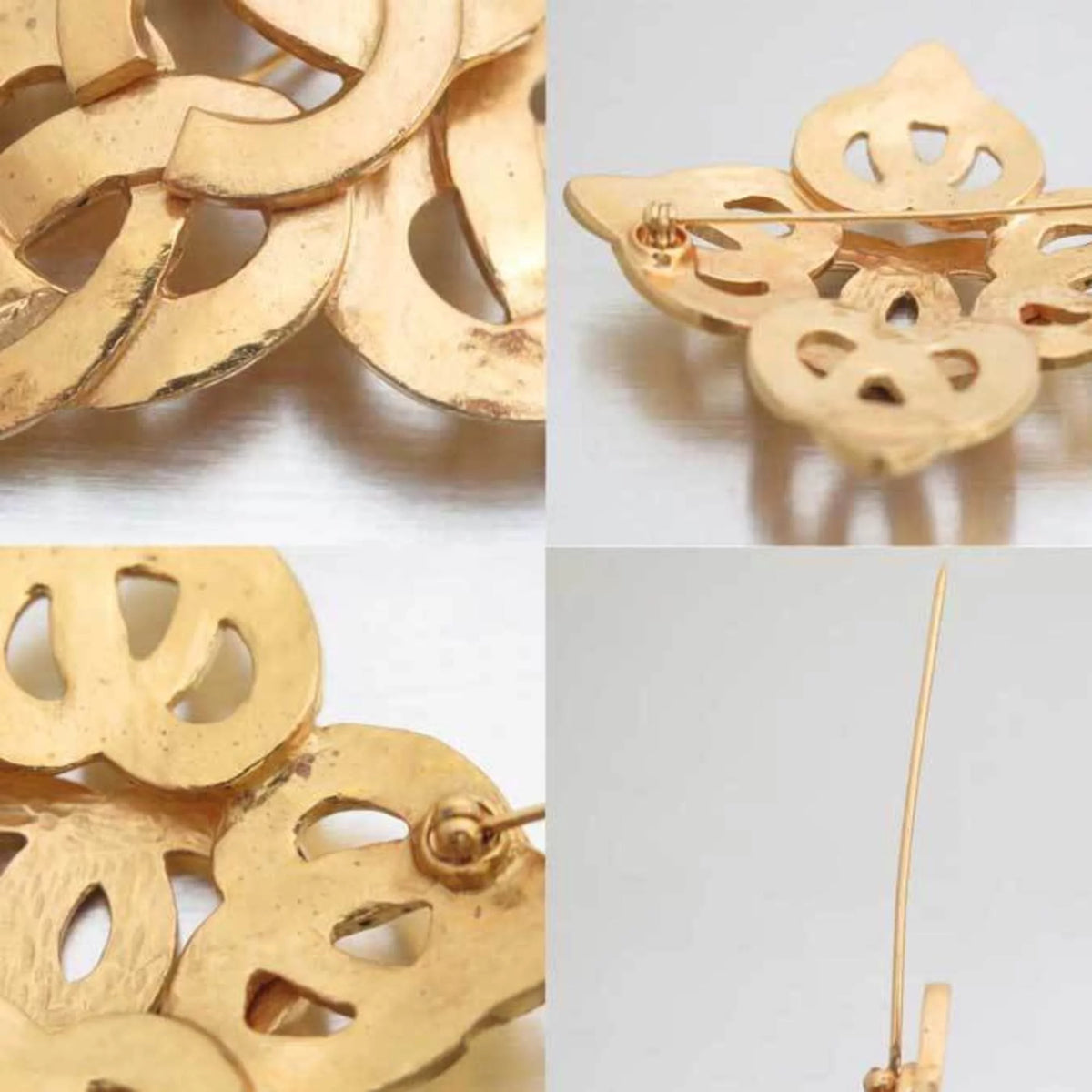 Gold Brooch D4763