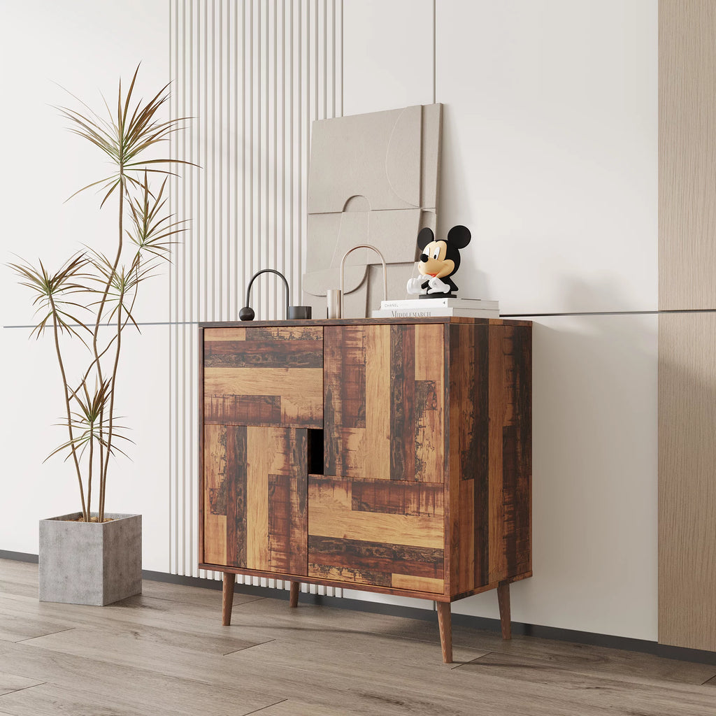 Sideboard with four storage spaces B69501
