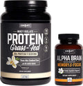 90 ct Nootropic and Grass Fed Whey Protein Vanilla X80520