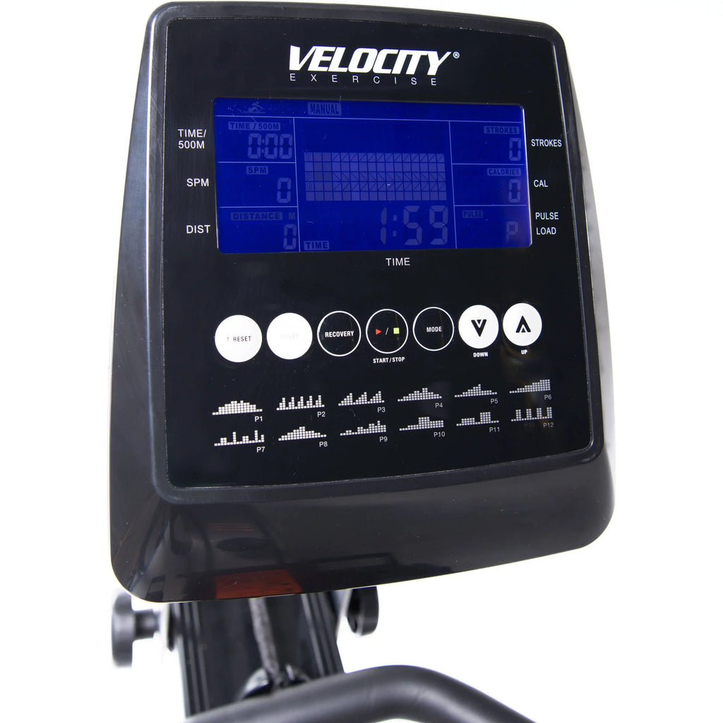Foldable Indoor Rower with Heart Rate Monitor P187069