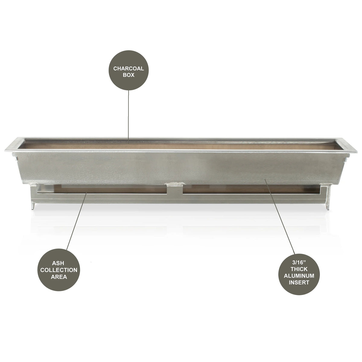 36" Tabletop Charcoal Grill U201